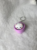 Cute Click Cat Keychain – 3D Printed Fidget Toy