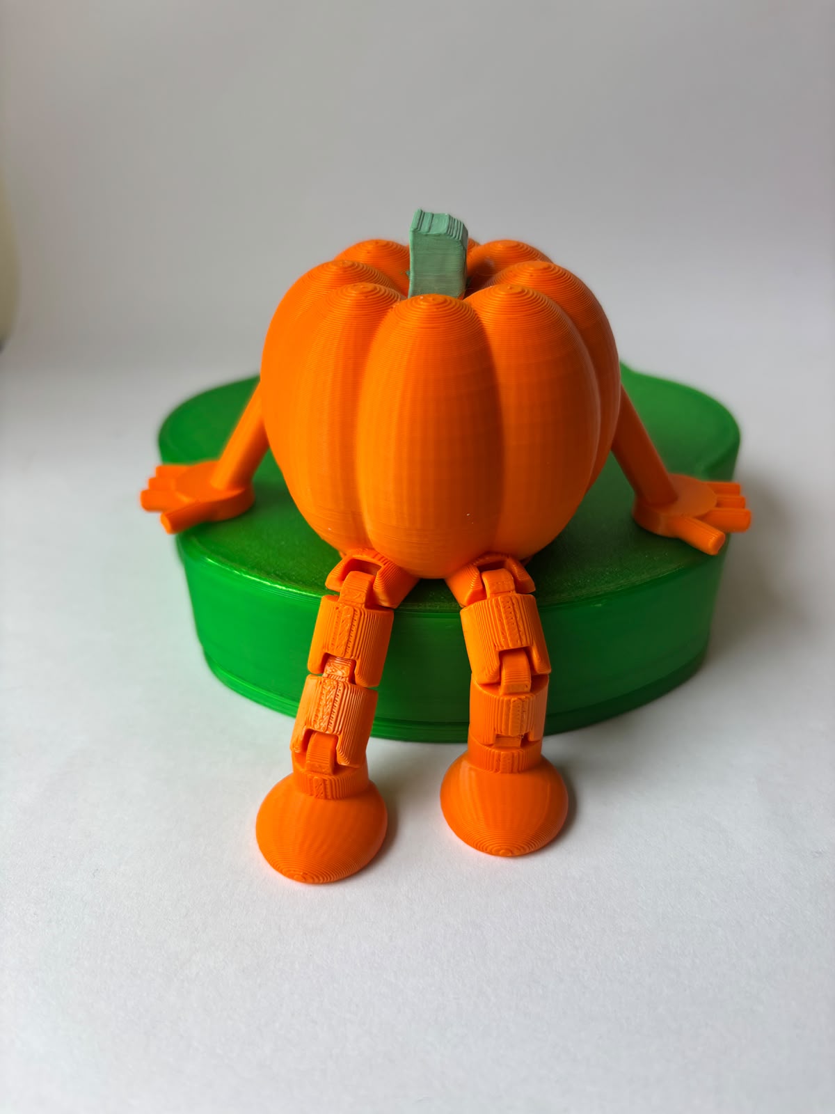 Articulated Pumpkin Buddy – 3D Printed Halloween Decoration 🎃