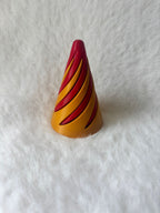 🔵 Título: Spiral Cone Fidget Toy – 3D Printed Sensory Toy
