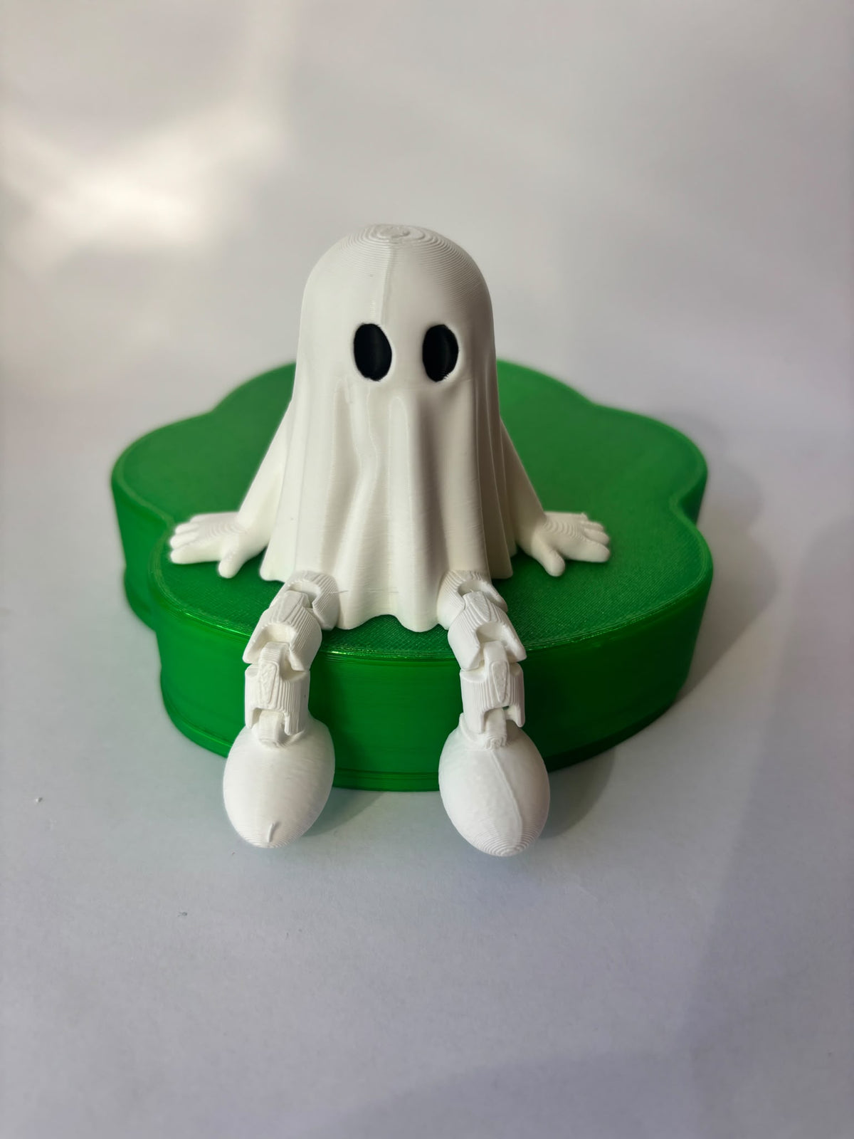 Cute Articulated Ghost – 3D Printed Halloween Buddy 👻